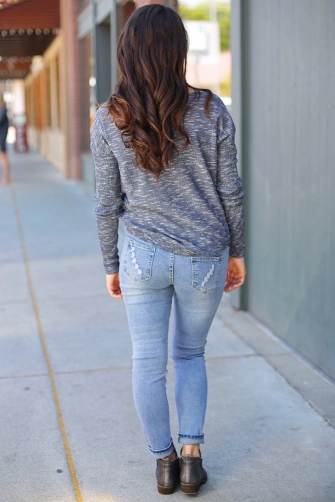 trendy maternity jeans