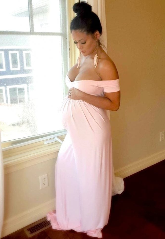 maternity evening dress