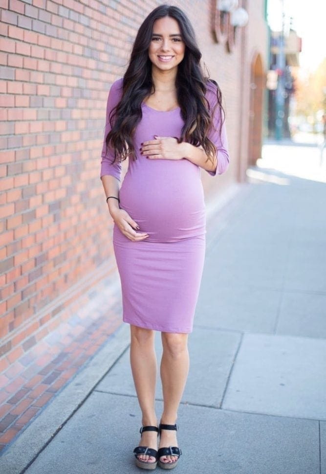 basic maternity dress