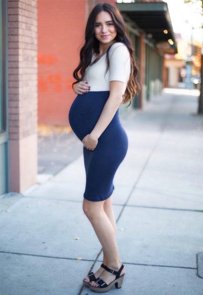 comfortable maternity dress