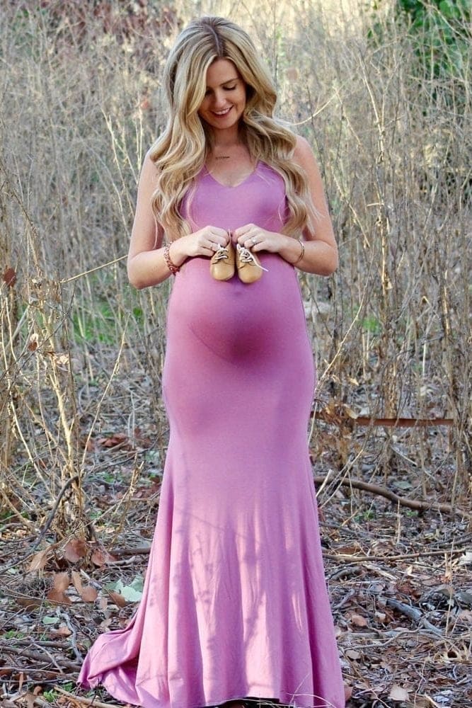 gender reveal gown
