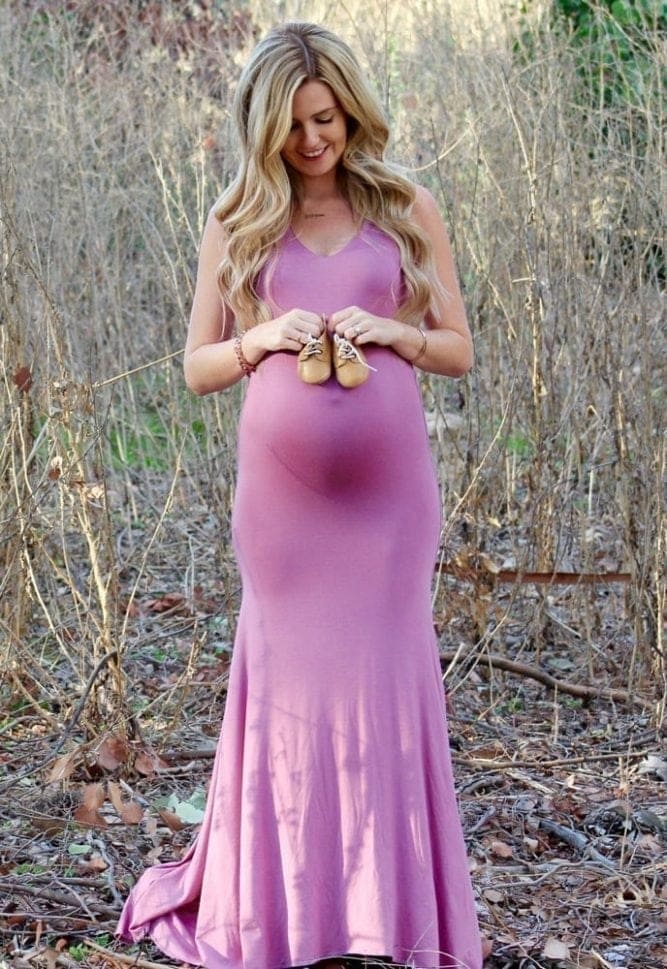 gender reveal gown
