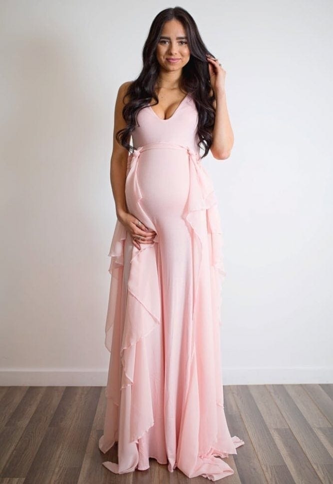 cute maternity gown