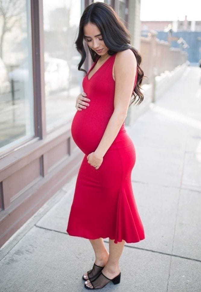 sweet maternity dress