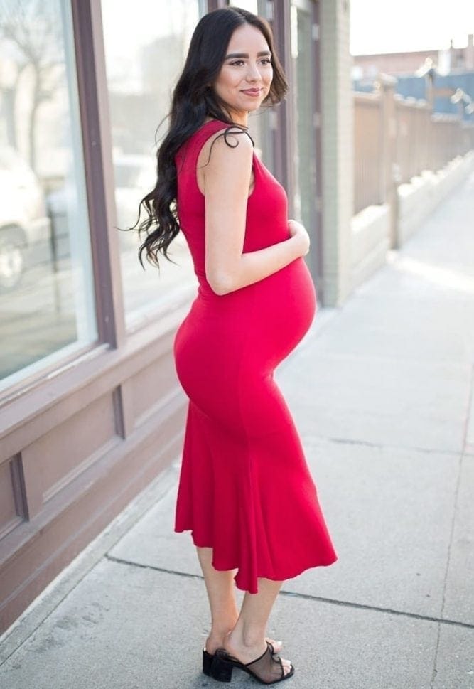 sweet maternity dress