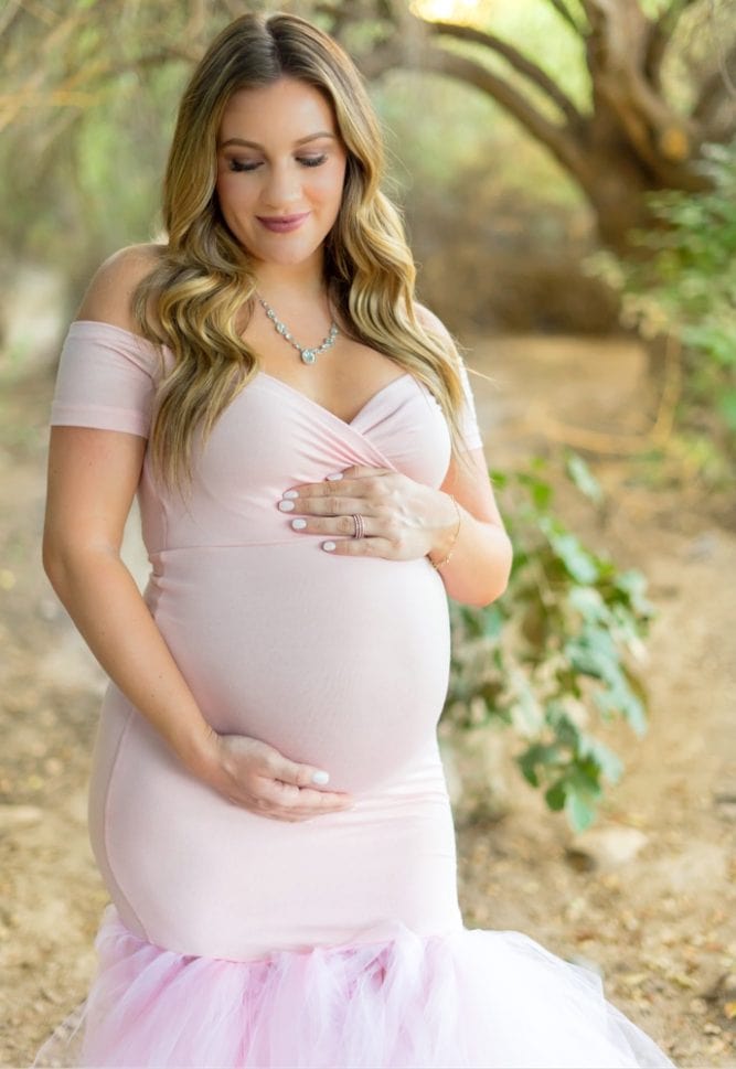 princess maternity gown