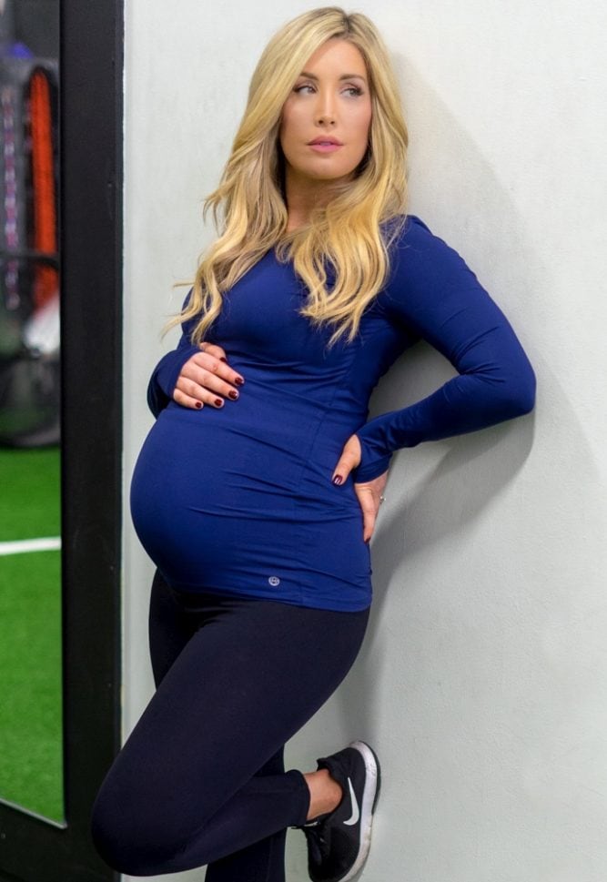 active maternity pullover
