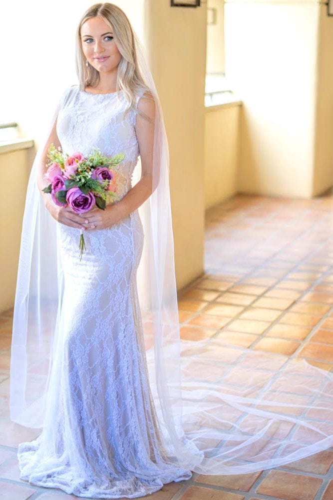 maternity wedding gown