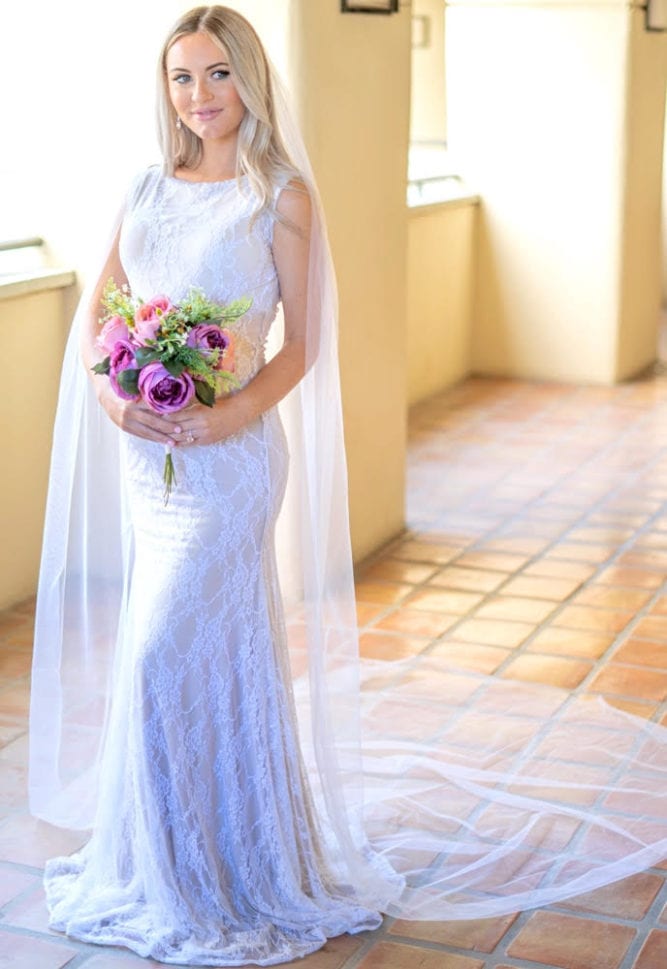 maternity wedding gown