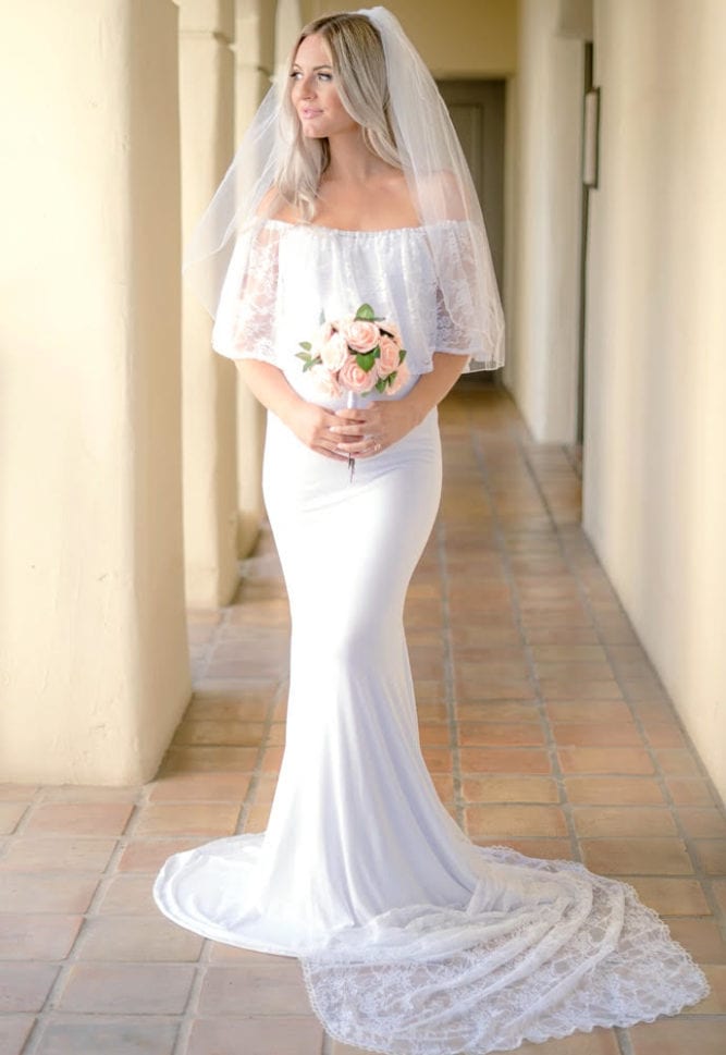 pregnancy wedding dress