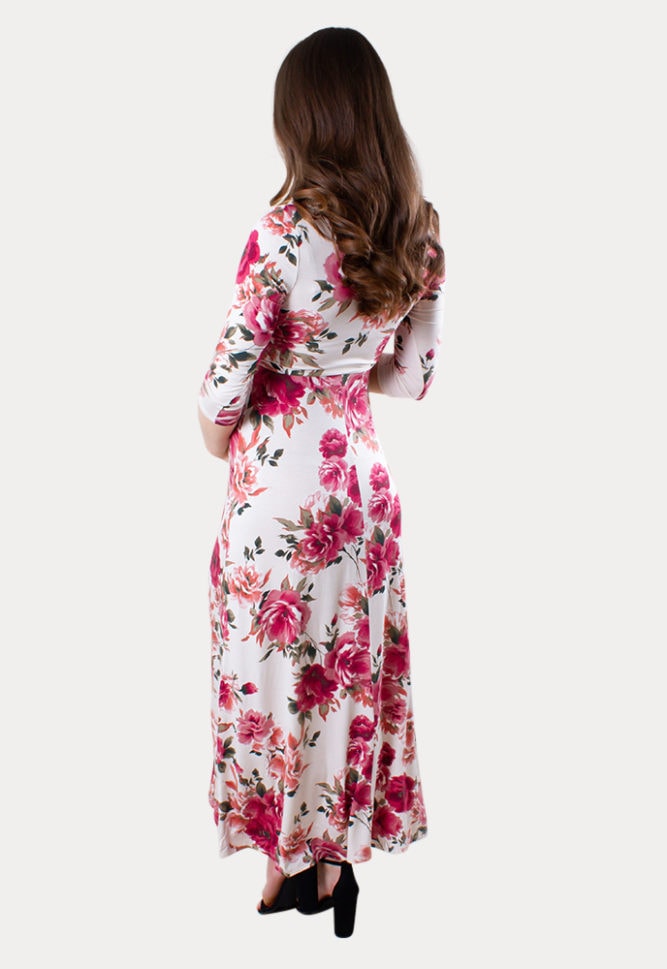 floral maternity dress
