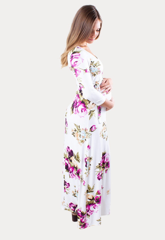 pregnancy wrap dress