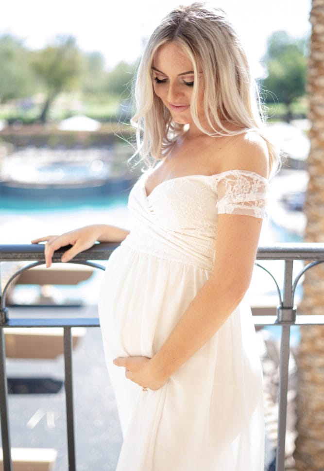 maternity dress for wedding reception