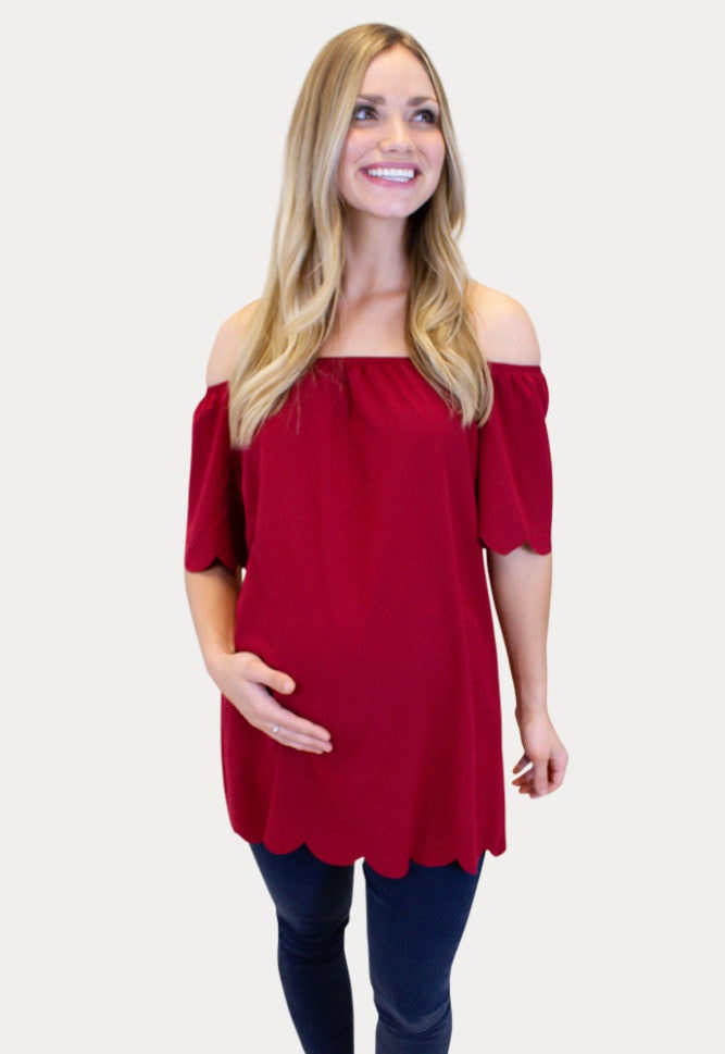 cute maternity top