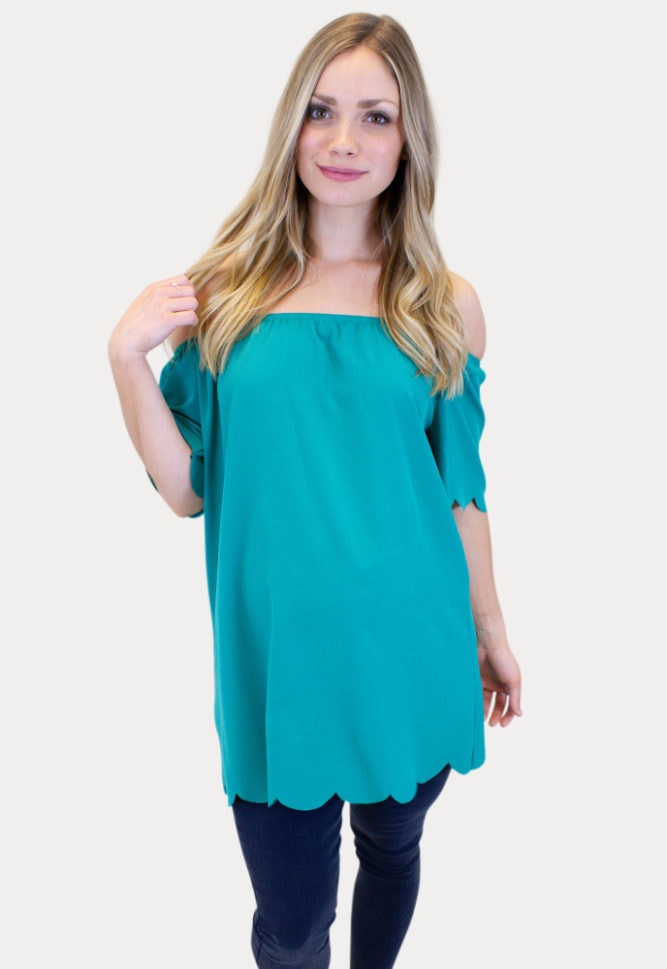 off the shoulder pregnancy top