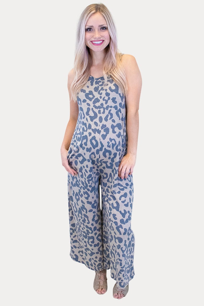 leopard print maternity jumper