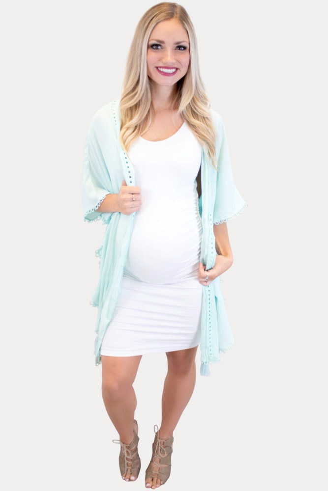 mint maternity kimono