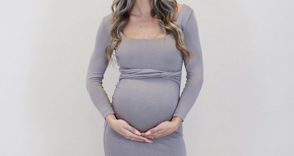 Maternity dresses made to layer