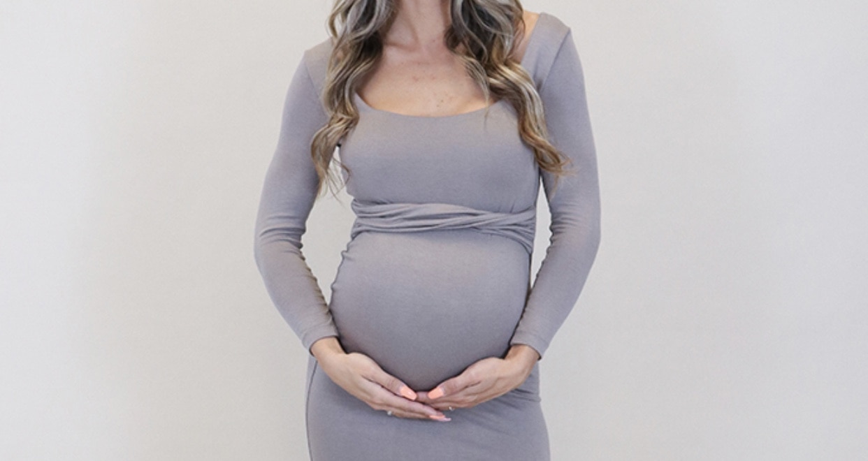 Maternity dresses made to layer