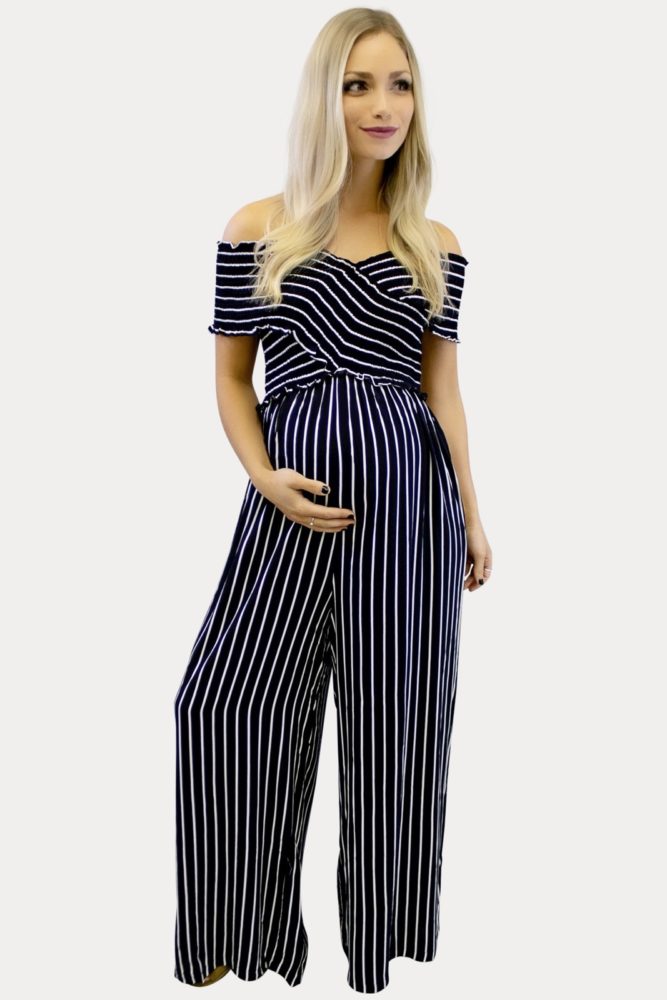 Striped Criss Cross Bumper