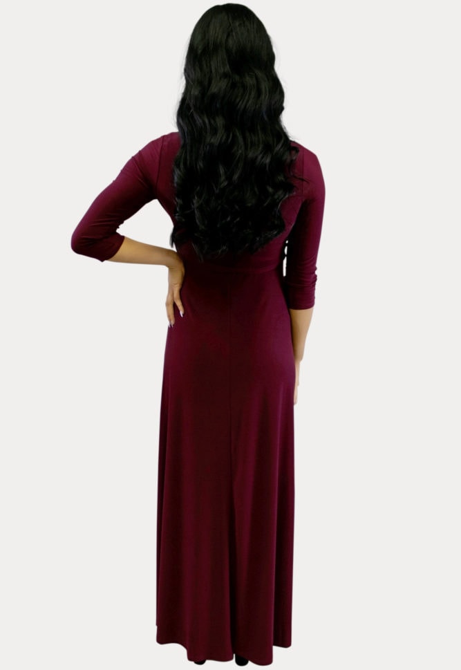 Sweetheart Maxi Maternity Dress
