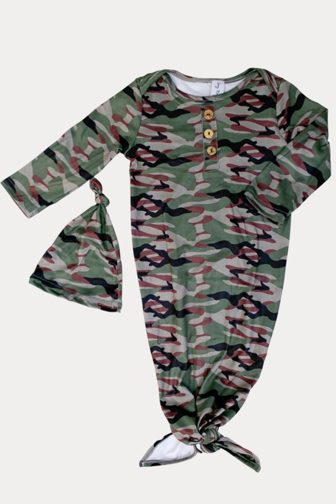 camo baby onesie