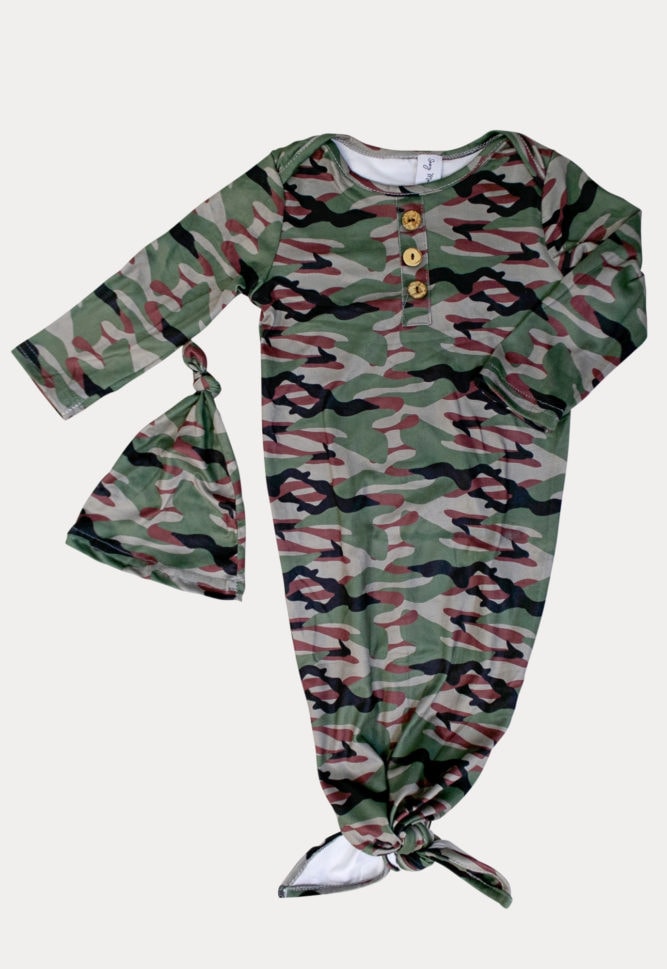 camo baby onesie