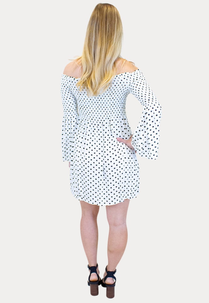 polka dot pregnancy dress
