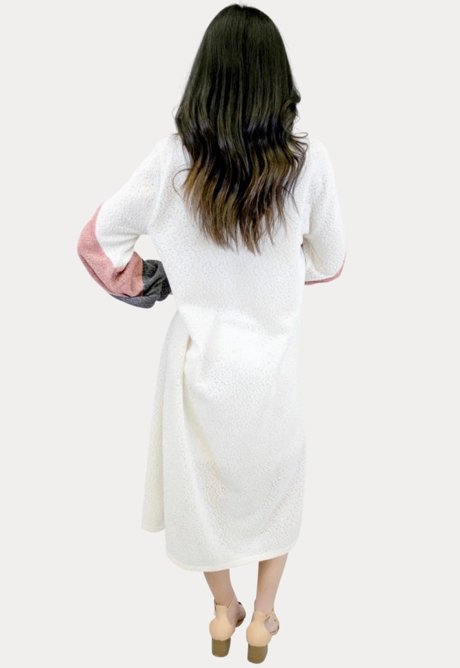 Color Block Maternity Sweater