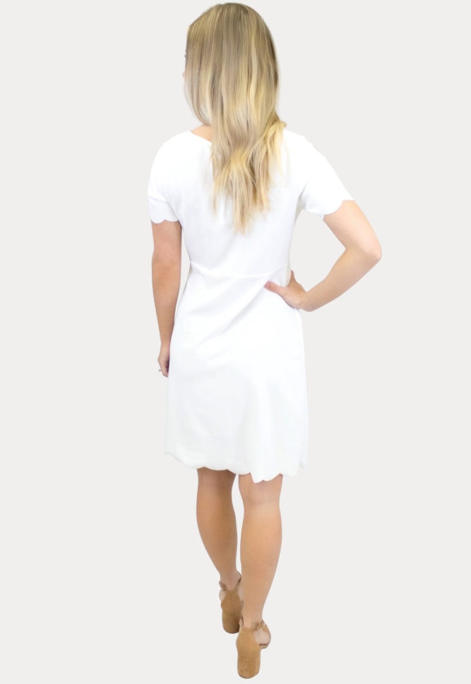 maternity dress with short sleeves