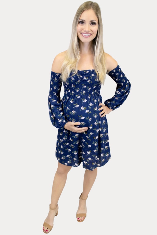 Smock Top Maternity Dress