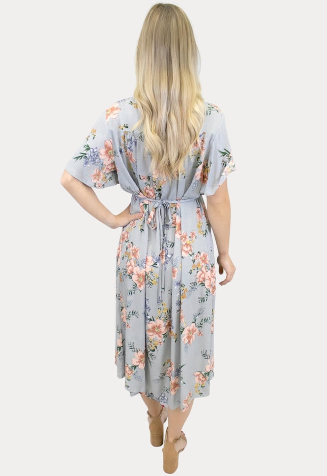 floral maternity sundress