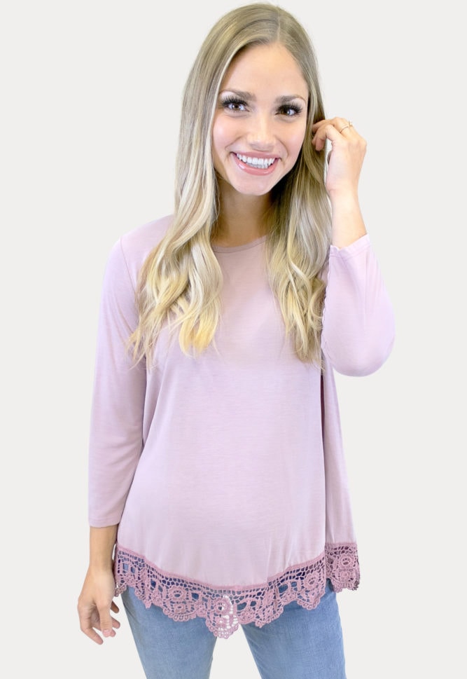 embroidered maternity tunic