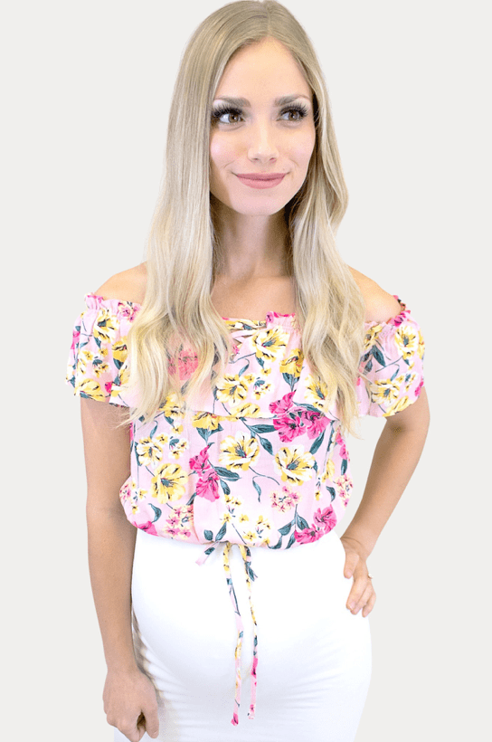 Maternity crop top
