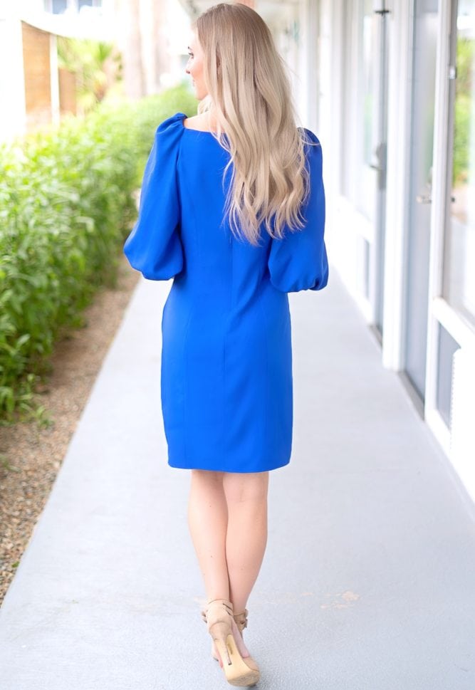 puff sleeve dress