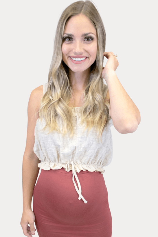 Maternity Crop Top 