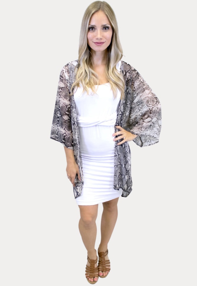 Snake Skin Kimono