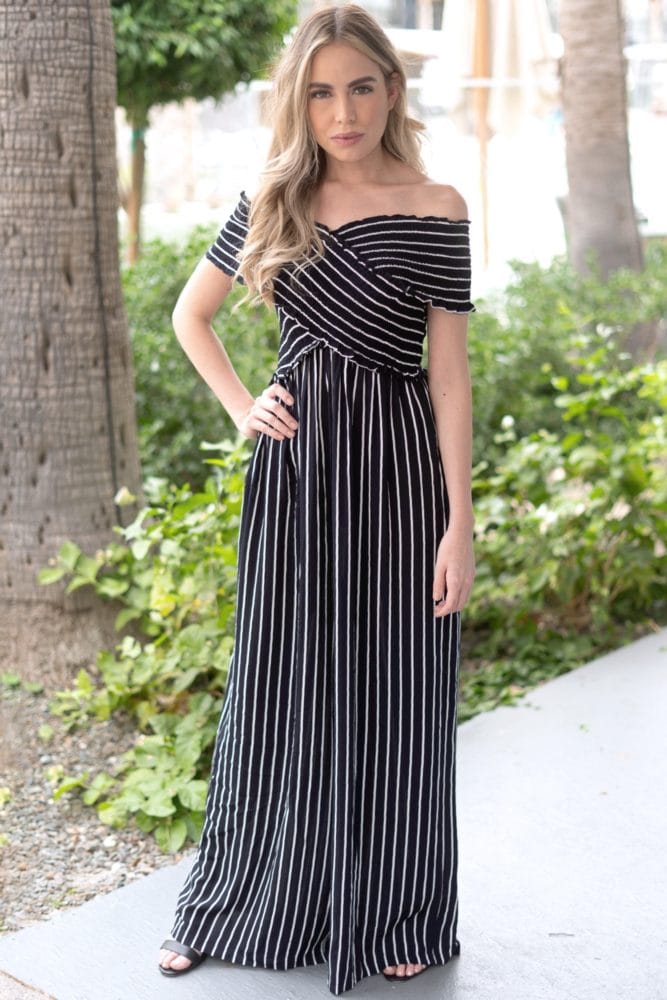 striped jumpsuit