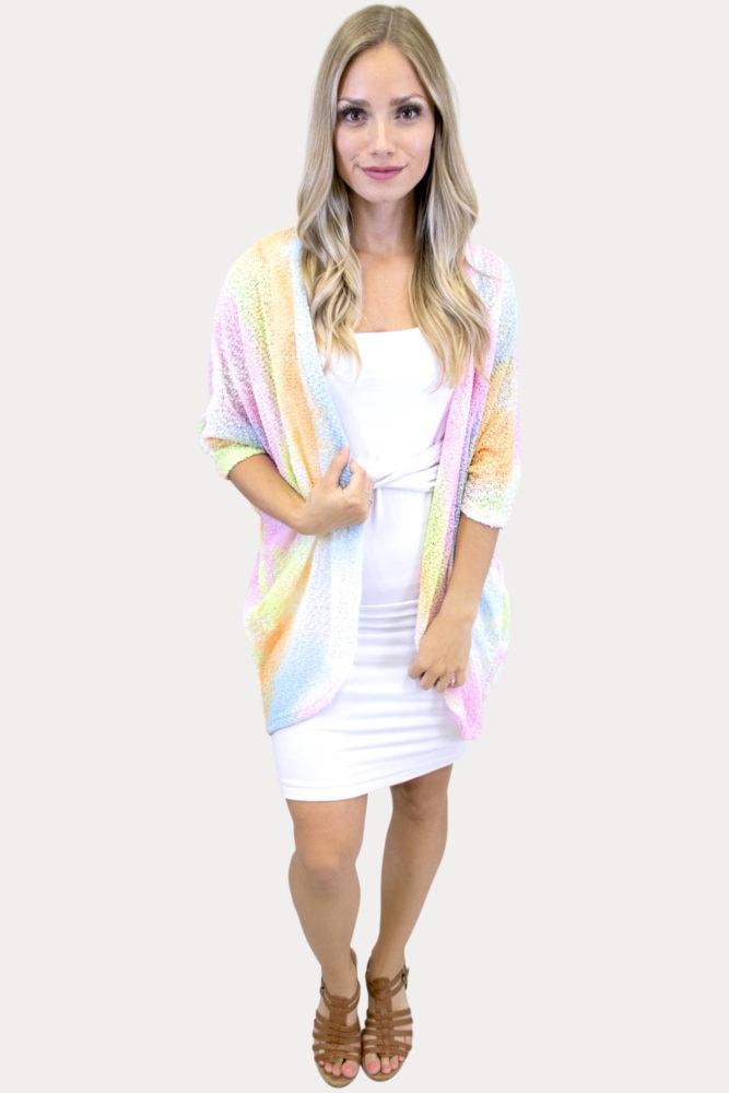 Tie Dye Shrug