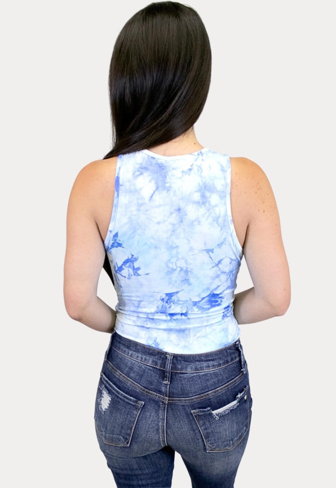 tie dye bodysuit