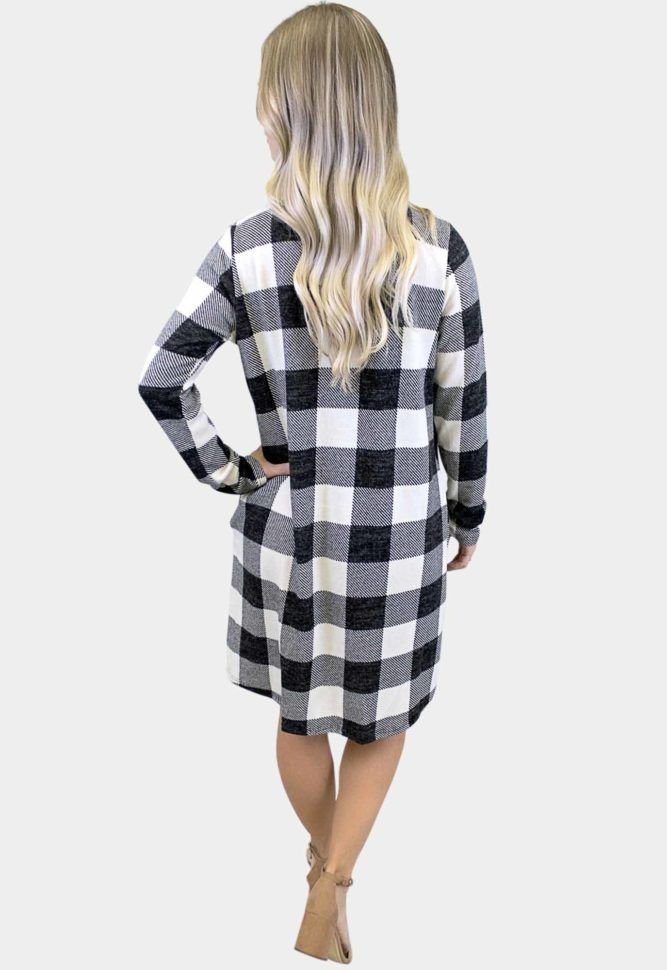 buffalo plaid dress