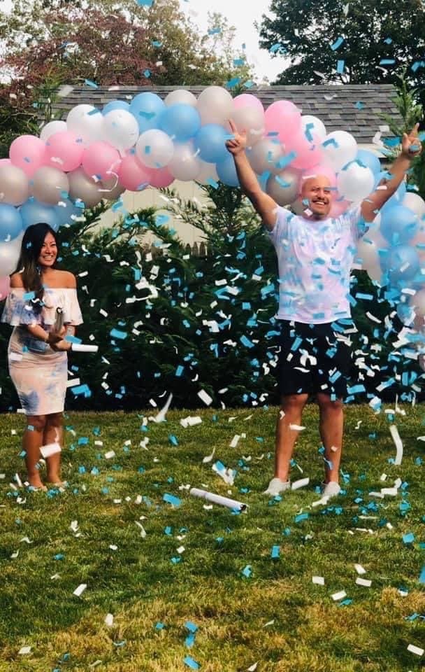 Share and Win Tye Dye Gender Reveal 