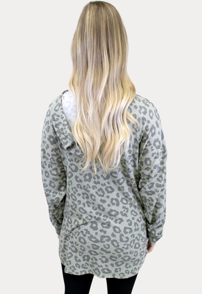 leopard pregnancy sweatshirt