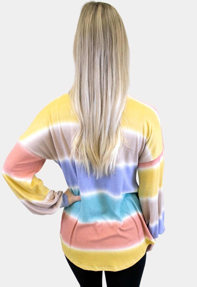 striped maternity tunic