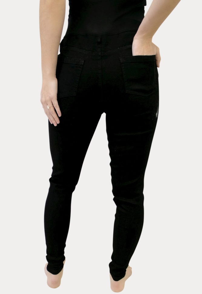Black Maternity Jeans