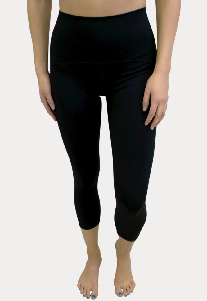 high waisted postpartum leggings