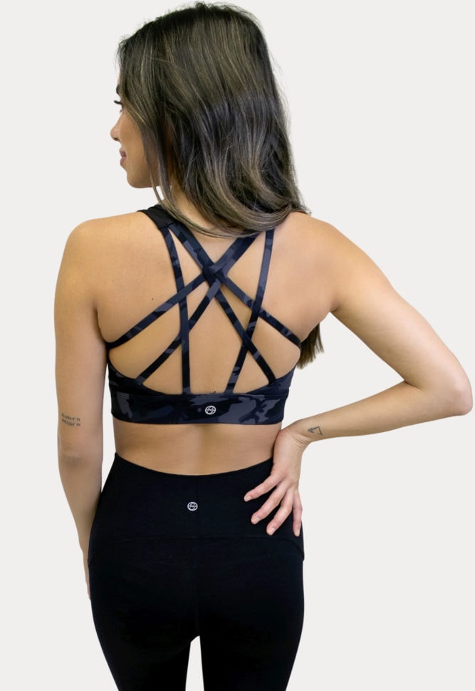 camo maternity sports bra