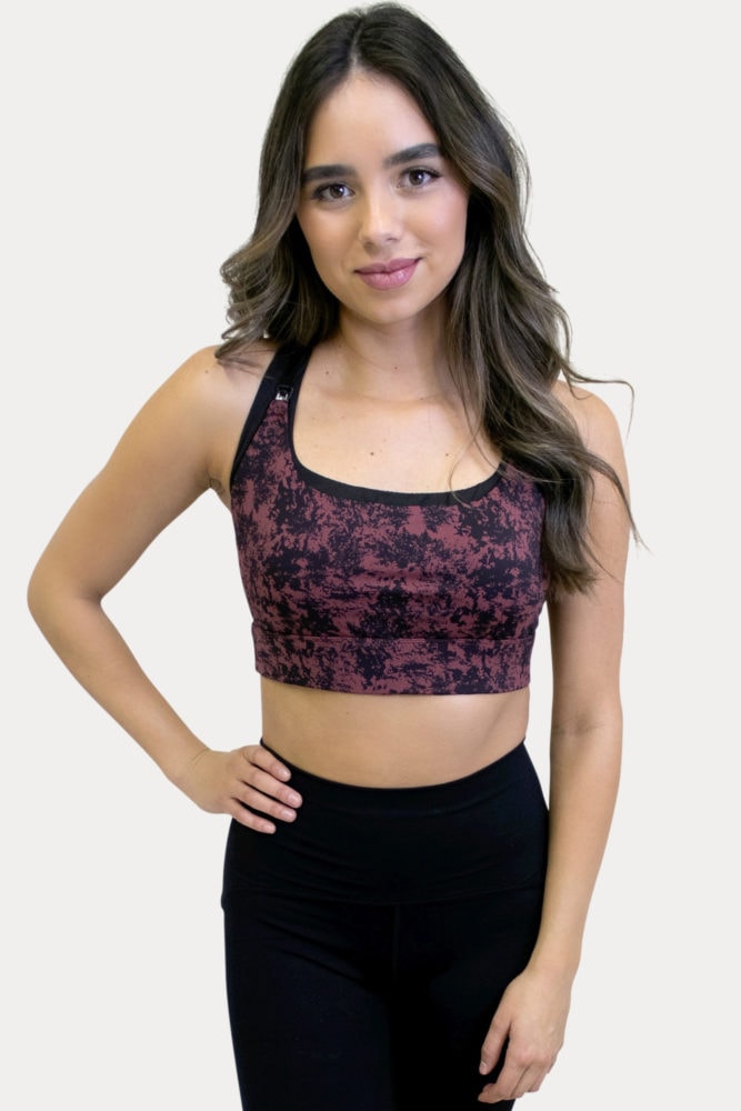 supportive maternity sports bra