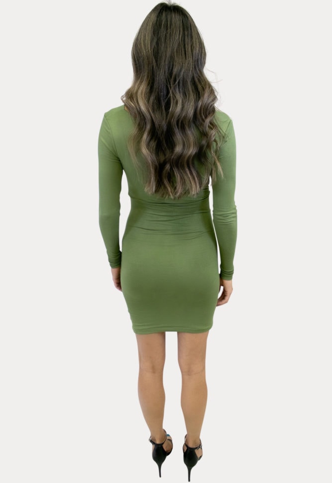 cowl neck pregnancy dress
