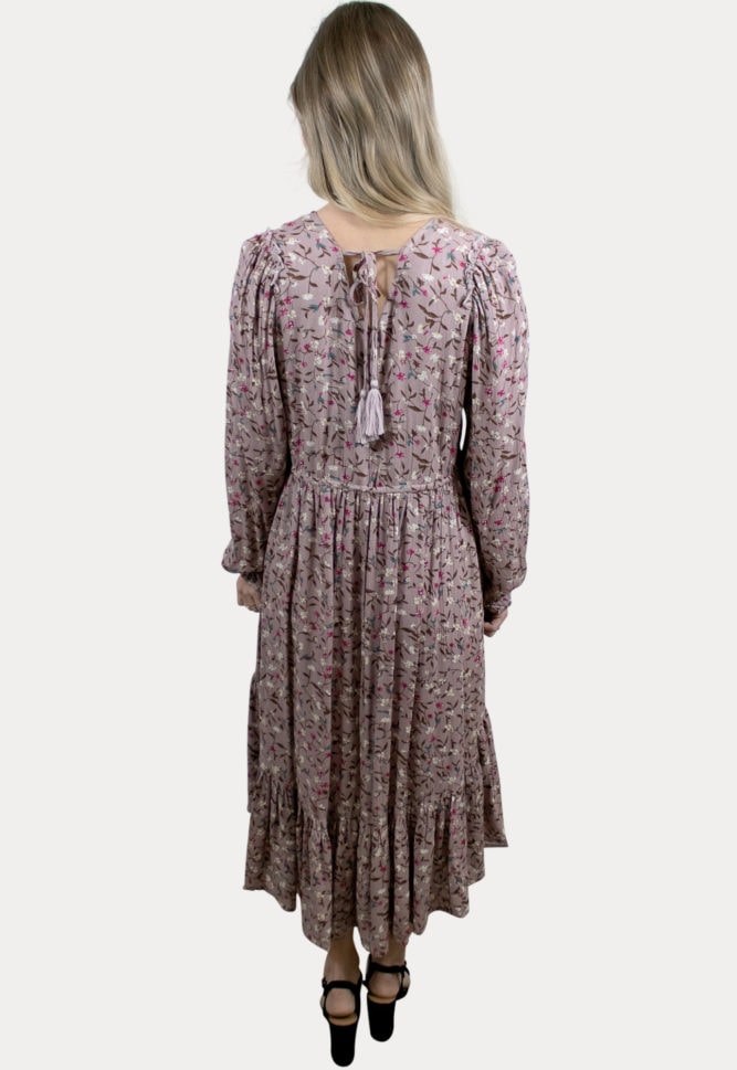 high low floral pregnancy dress